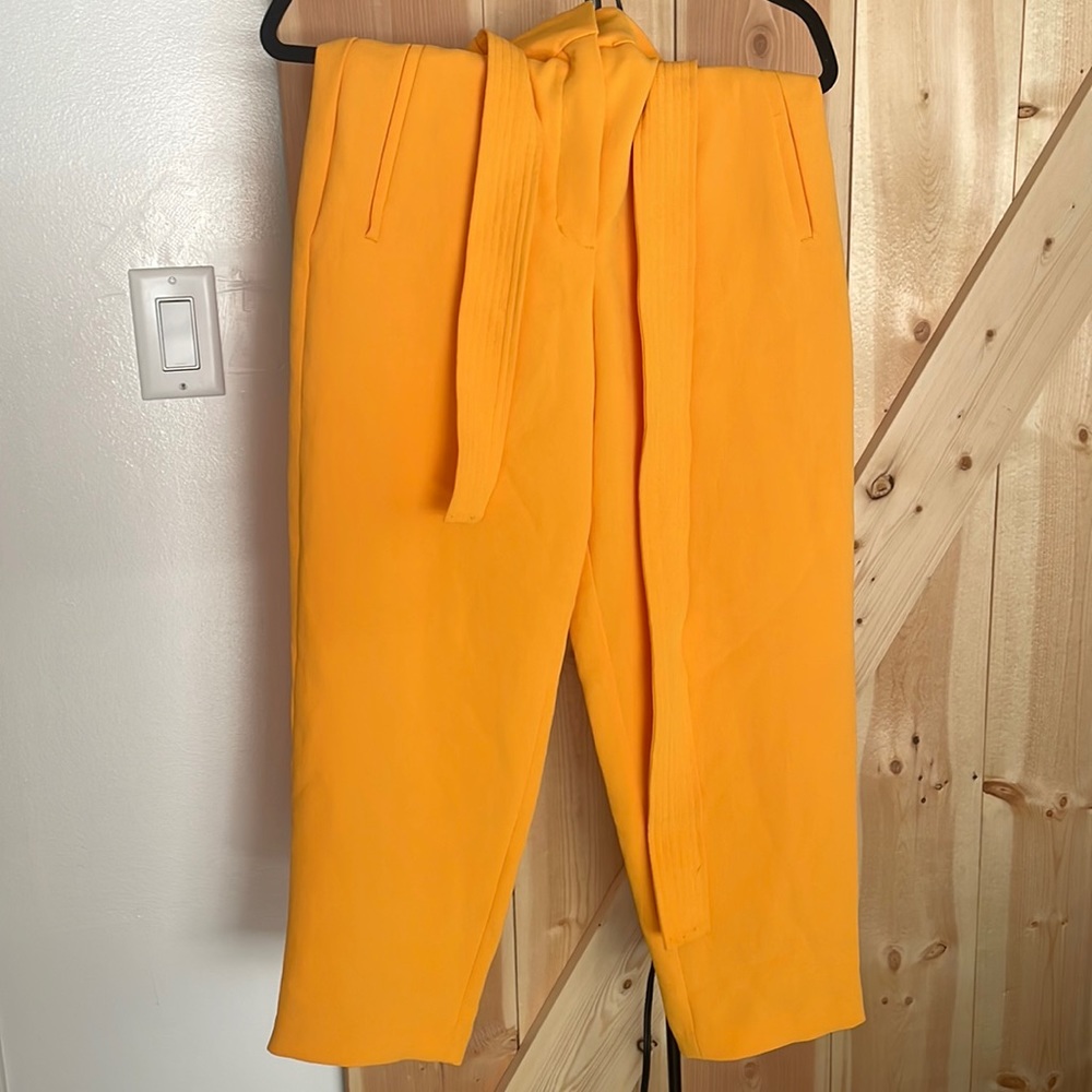 Beautiful wide leg Artizia brand Wilfred pants w/ belt